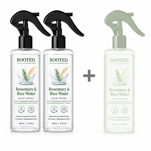 ROOTED — Rosemary & Rice Water Hair Spray