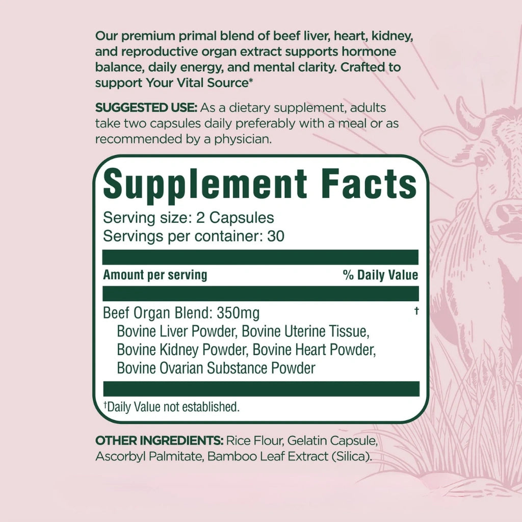 Rooted™️ Primal Health Blend Capsules