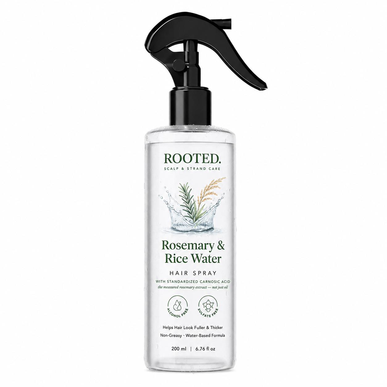 ROOTED — Rosemary & Rice Water Hair Spray